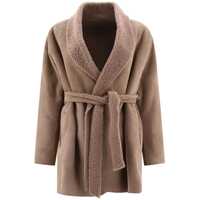 Geci Salvatore Santoro Leather And Shearling Jacket Femei