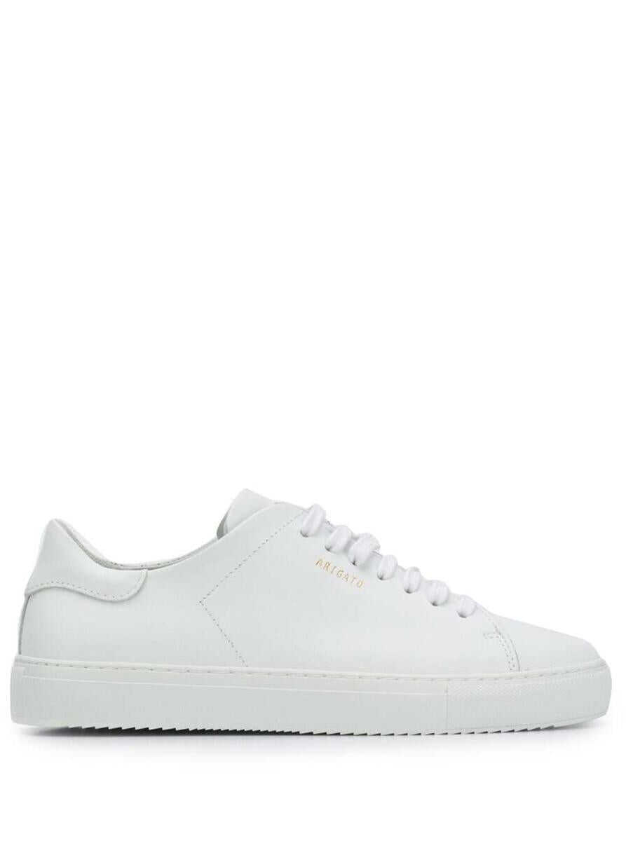 AXEL ARIGATO \'Clean 90\' White Sneakers with Printed Logo in Leather Woman Axel Arigato WHITE