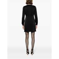 Rochii Michael Kors Dama - Rochii Michael Kors Michael Kors V-Neck Dress Black Femei (BM 12241608) - B-mall.ro