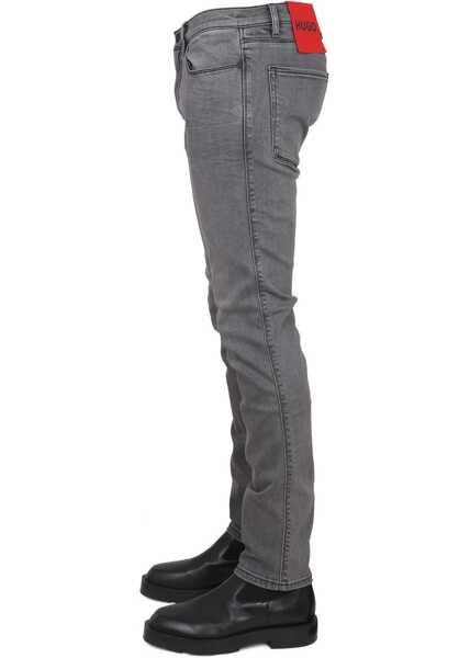Blugi drepti Hugo Boss Slim Fit Jeans GREY Barbati (BM 12247392) 3