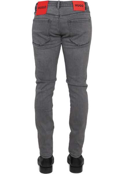 Blugi drepti Hugo Boss Slim Fit Jeans GREY Barbati (BM 12247392) 4