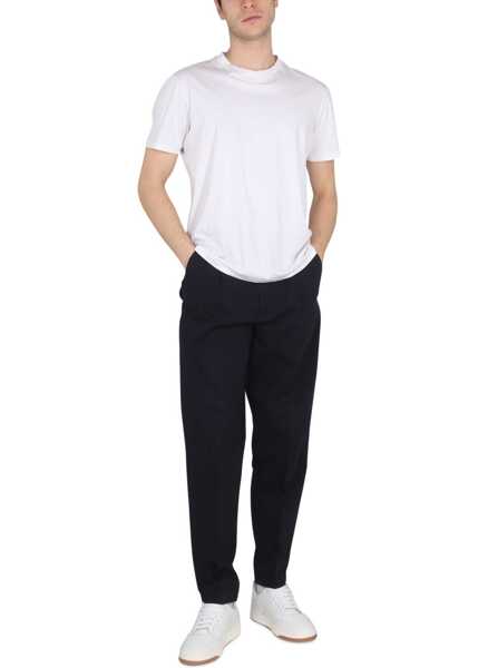 Pantaloni eleganti Paul Smith Twill Pants BLUE Barbati (BM 12247398) 2