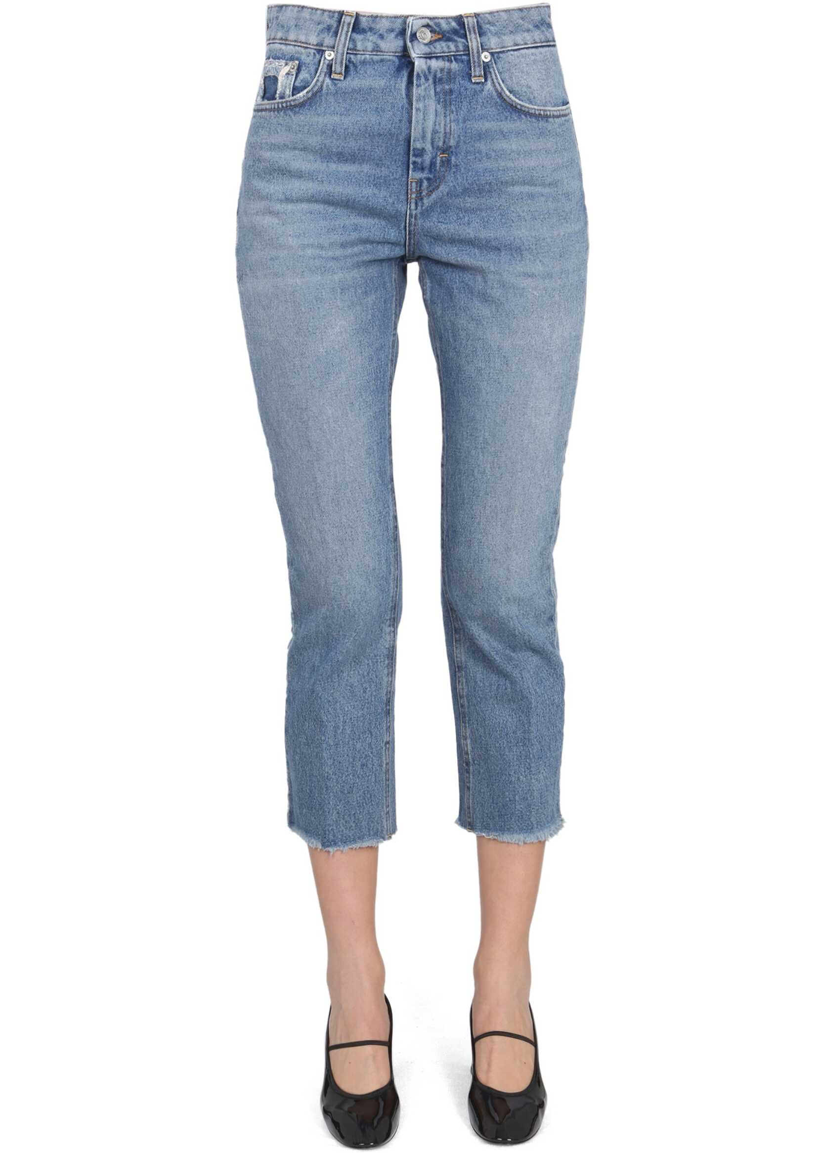 Department Five Cropped Jeans BLUE