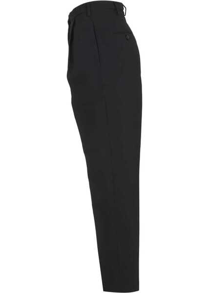Pantaloni casual Department Five Cropped Pants BLACK Femei (BM 12247680) 4