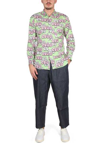 Camasi casual Comme des Garons Shirt With Print X Kaws MULTICOLOUR Barbati (BM 12247683) 2