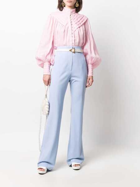 Pantaloni casual Patou Wool Pants AZURE Femei (BM 12247698) 2