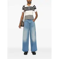 Imbracaminte Dama pagina 273 - Blugi Gucci Gucci High-Waist Wide-Leg Jeans Navy Femei (BM 12251955) - B-mall.ro