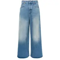 Blugi Gucci High-Waist Wide-Leg Jeans Femei