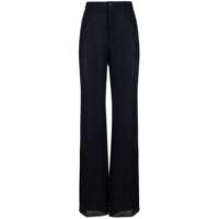 Pantaloni Dolce & Gabbana Navy Blue Linen Pants Barbati