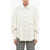 THE MANNEI Linen-Blend Oversized Shirt With Asymmetric Hem White