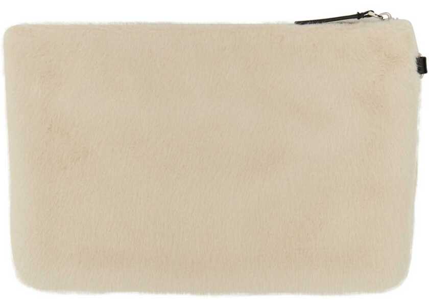 Genti mini HINNOMINATE Clutch Bag With Logo WHITE Femei (BM 12257496) 2