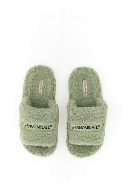 Papuci HINNOMINATE Ecofur Slipper GREEN Femei (BM 12257502) 2