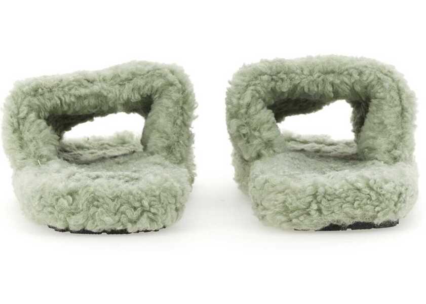 Papuci HINNOMINATE Ecofur Slipper GREEN Femei (BM 12257502) 3