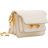Genti de umar Marni Dama - Genti de umar Marni Trunk Nano White Femei (BM 12259866) - B-mall.ro