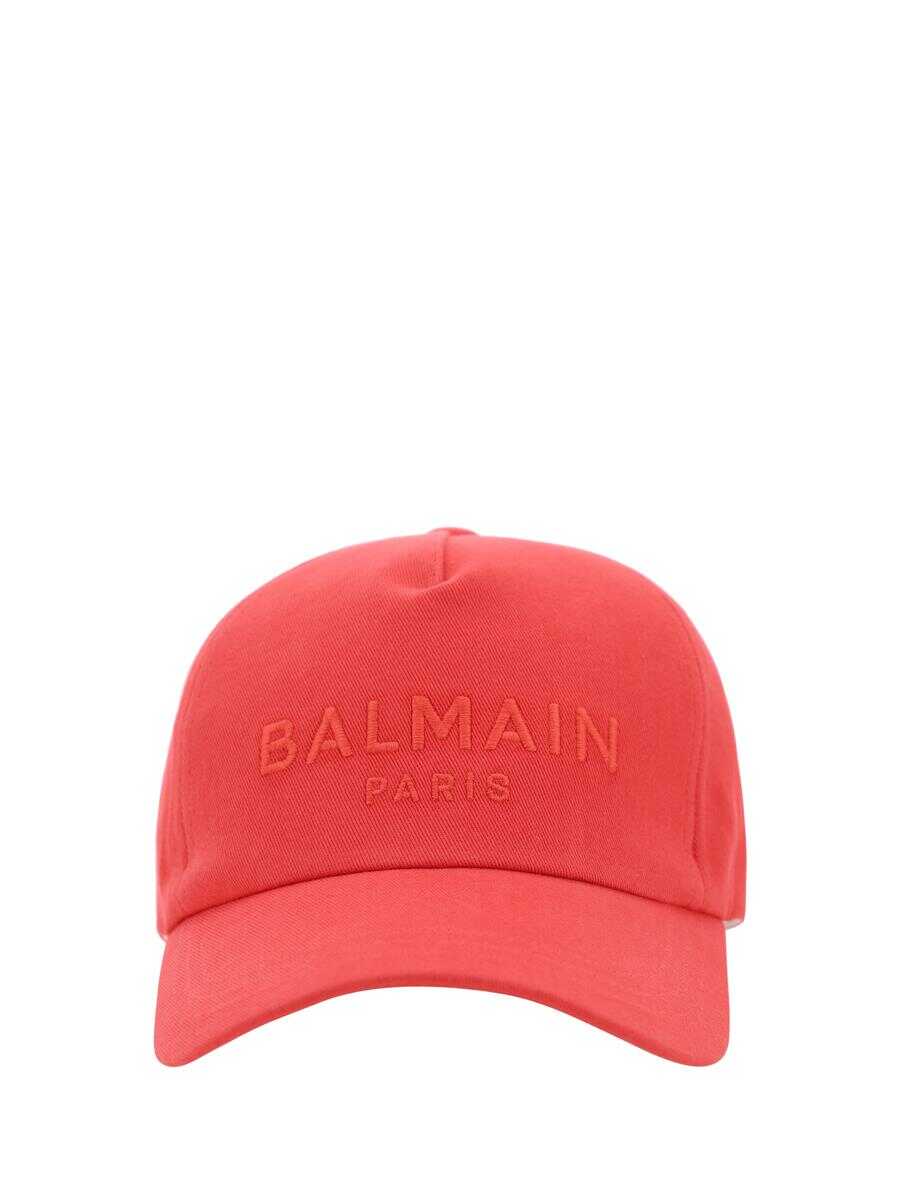 Balmain BALMAIN HATS E HAIRBANDS MEU COQUELICOT/COQUELIQUOT