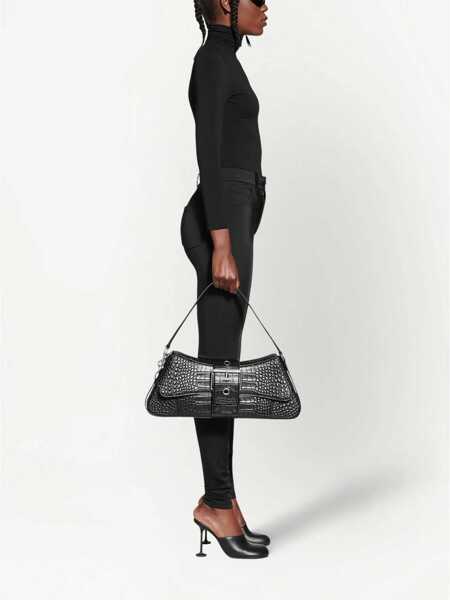 Colanti Balenciaga Ankle Zip 5 Pockets Stretch Leggings Pants Black Femei (BM 12271425) 4