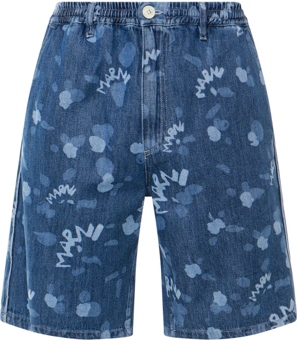 Marni Bermuda Shorts Blue