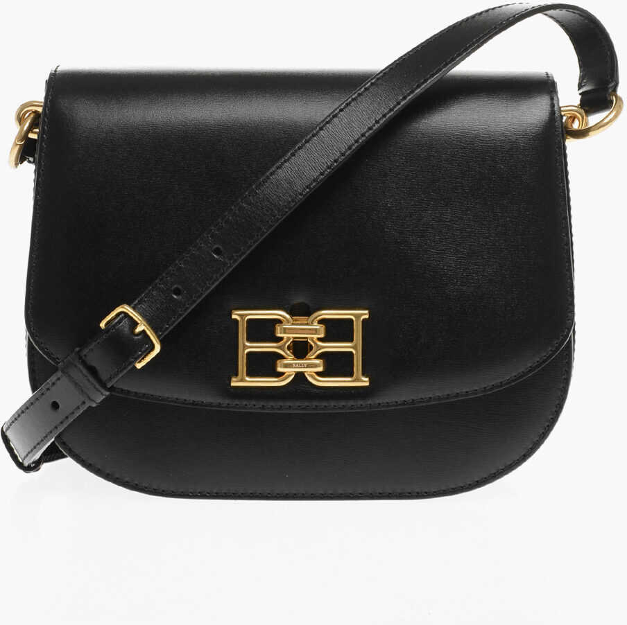 Bally Beckie Crossbody Bag With Logo Application Black