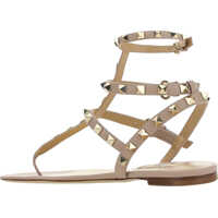 Sandale Dama - Sandale Valentino Garavani Valentino Garavani Rockstud Sandals POUDRE Femei (BM 12291579) - B-mall.ro