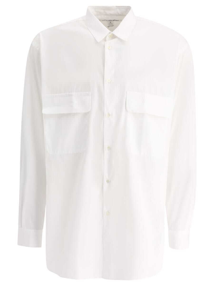 Comme des Garçons COMME DES GARÇONS Shirt with pocketsOversize fit WHITE