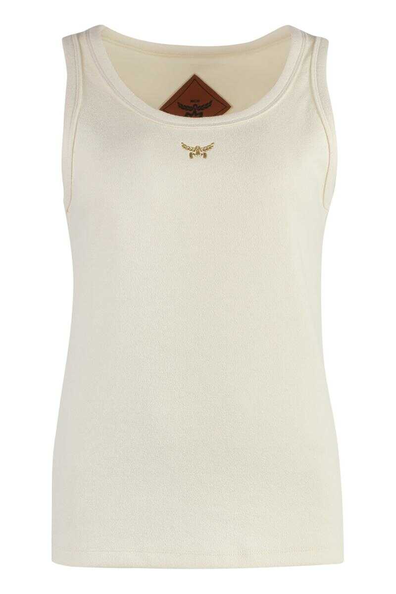 MCM MCM KNITTED TANK TOP IVORY