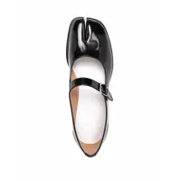 Incaltaminte Maison Margiela Dama - Balerini Maison Margiela Maison Margiela Black Leather Tabi Flats Black Femei (BM 12303756) - B-mall.ro