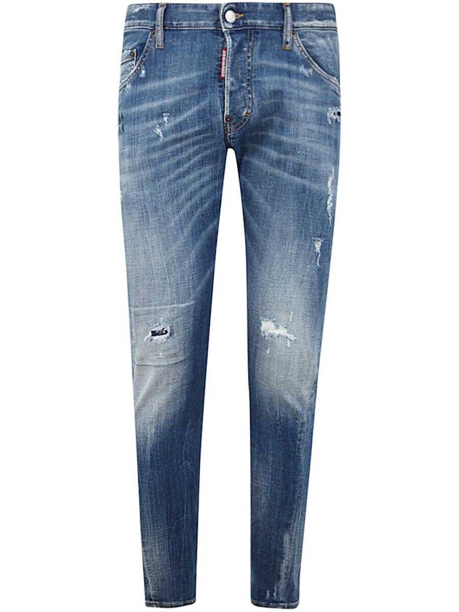 DSQUARED2 DSQUARED2 SEXY TWIST JEAN CLOTHING BLUE