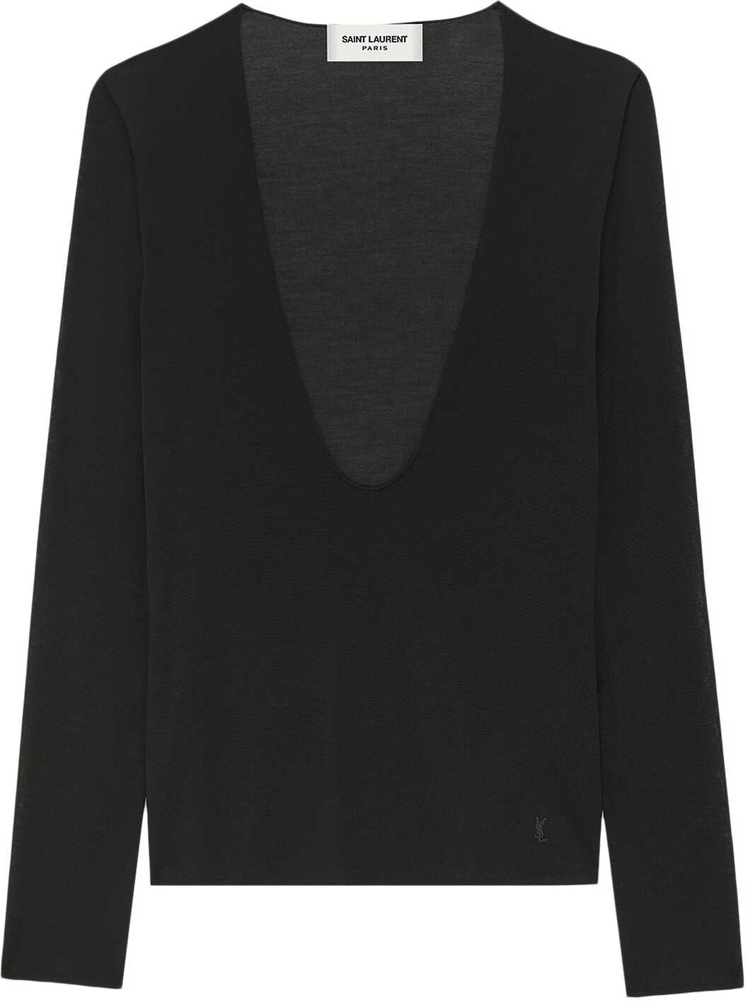 Saint Laurent Sweater Black