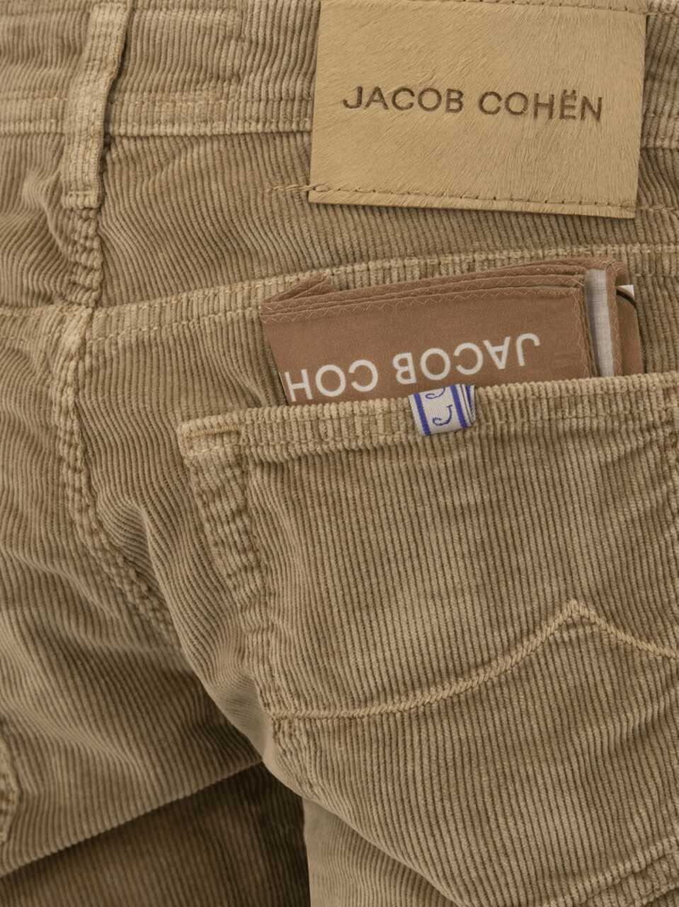Pantaloni casual Jacob Cohen Nick Brown Barbati (BM 12308376) 4