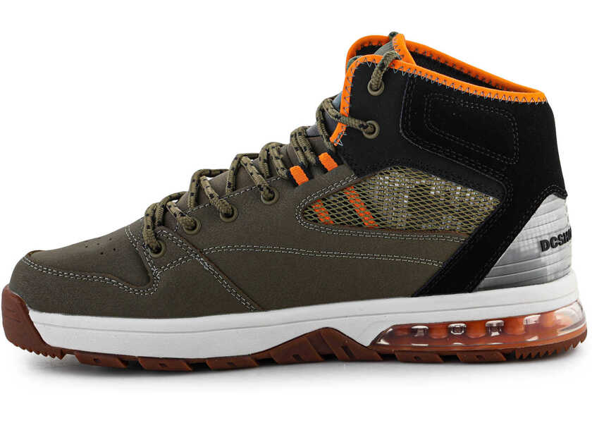 Sneakers DC Versatile Hi WR Olive Black Skate Trainers Black/OLIWKOWY Barbati (BM 12308421) 4