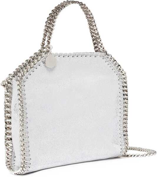 Genti de umar Stella McCartney Tiny Shaggy Tote Shoulder Bag SILVER Femei (BM 12308532) 3