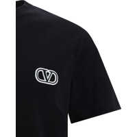 Tricouri Valentino Garavani pentru Barbati - Tricouri Valentino Garavani VLogo T-Shirt NERO Barbati (BM 12308538) - B-mall.ro
