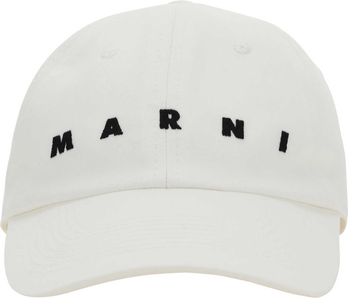Marni Baseball Hat LILY WHITE