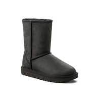Bocanci UGG Dama - Bocanci UGG UGG W Classic Short Leather Shoes Black Femei (BM 12309357) - B-mall.ro