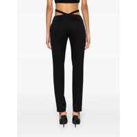 Pantaloni casual THE ATTICO Dama - Pantaloni casual THE ATTICO The Attico Belt Detail Trousers Black Femei (BM 12310767) - B-mall.ro
