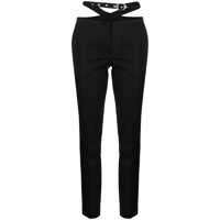 Pantaloni casual The Attico Belt Detail Trousers Femei