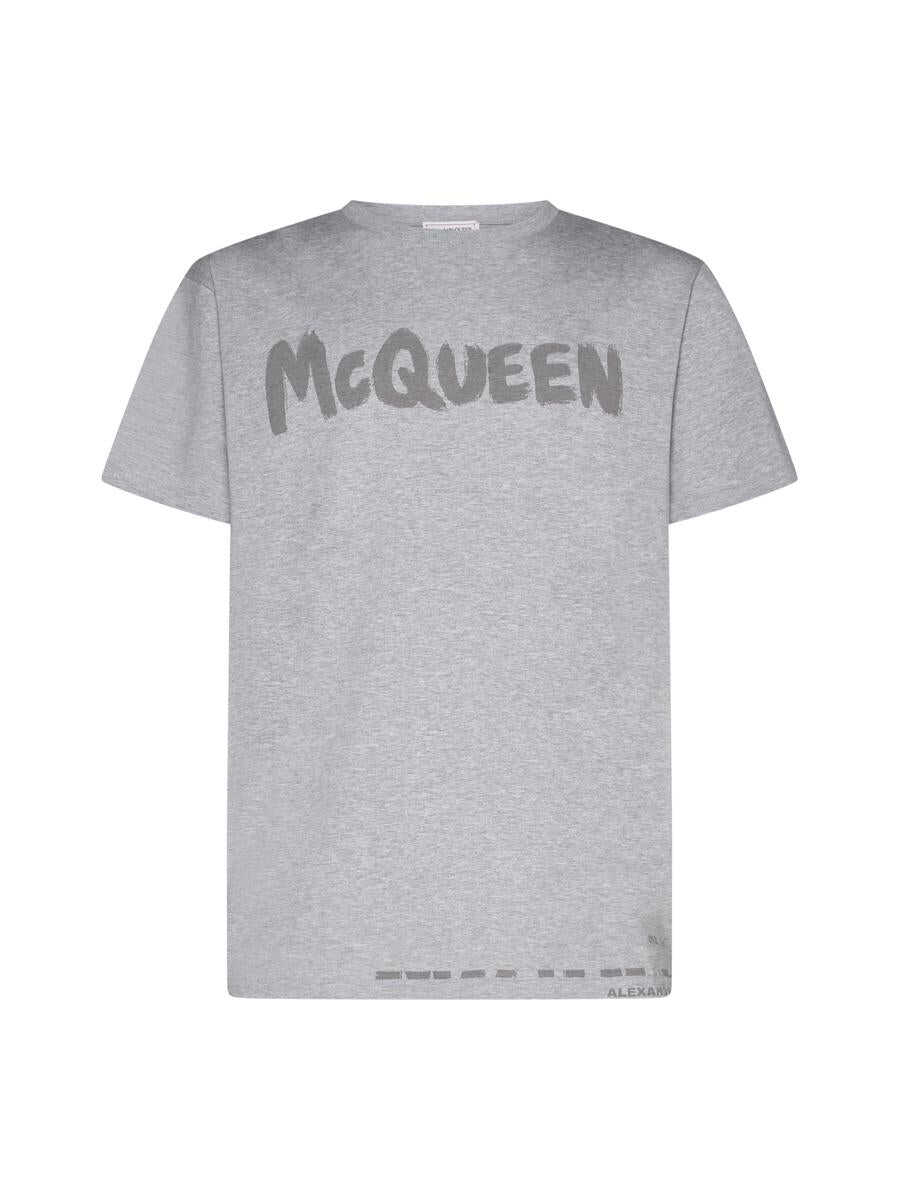 Alexander McQueen Alexander McQueen T-shirts and Polos PALE GREY/TONAL