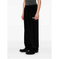 Pantaloni casual Balenciaga Dama - Pantaloni casual Balenciaga Balenciaga Political Campaign Trousers Black Femei (BM 12312663) - B-mall.ro