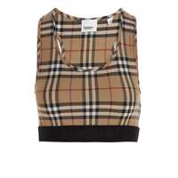 Lenjerie intima BURBERRY Check sporty top Femei