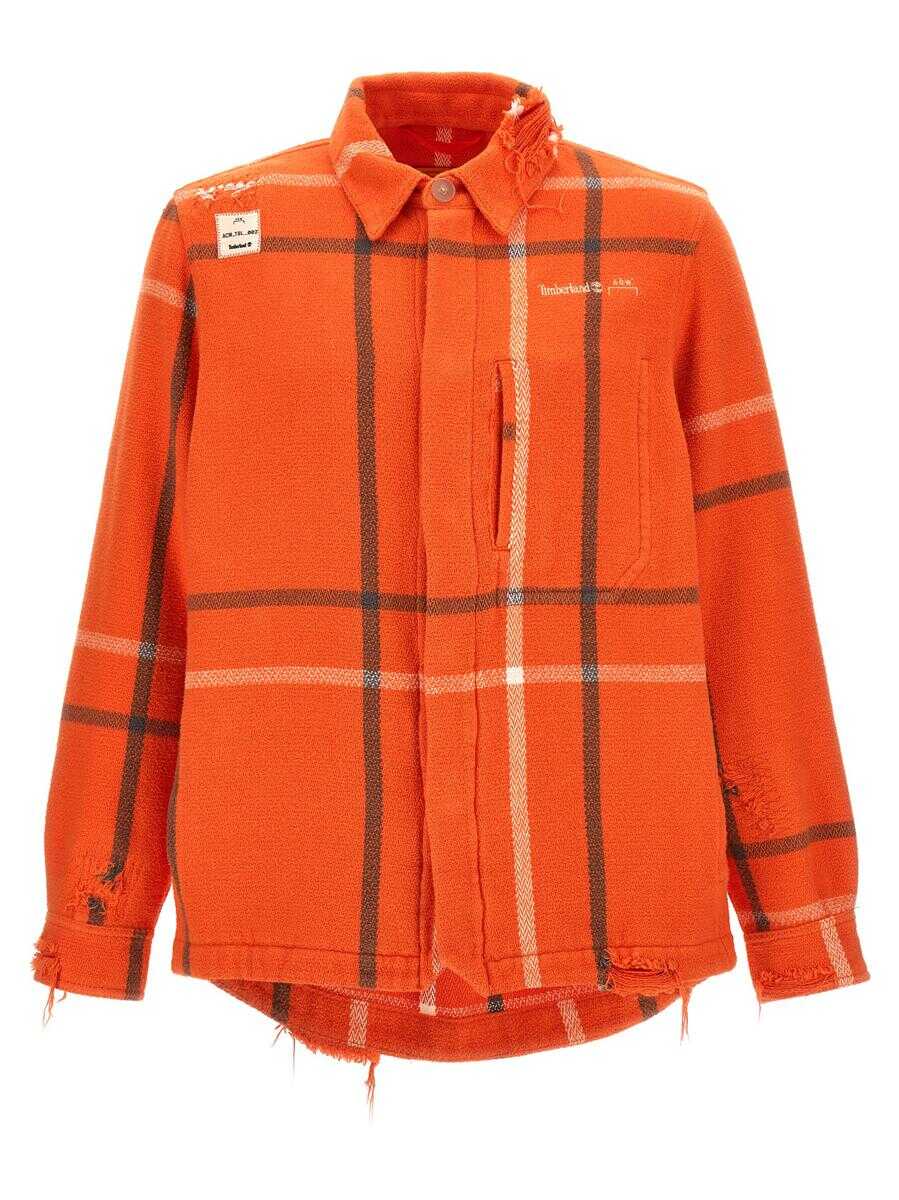 A-COLD-WALL* A-COLD-WALL* Timberland® x Samuel Ross Future73 overshirt ORANGE