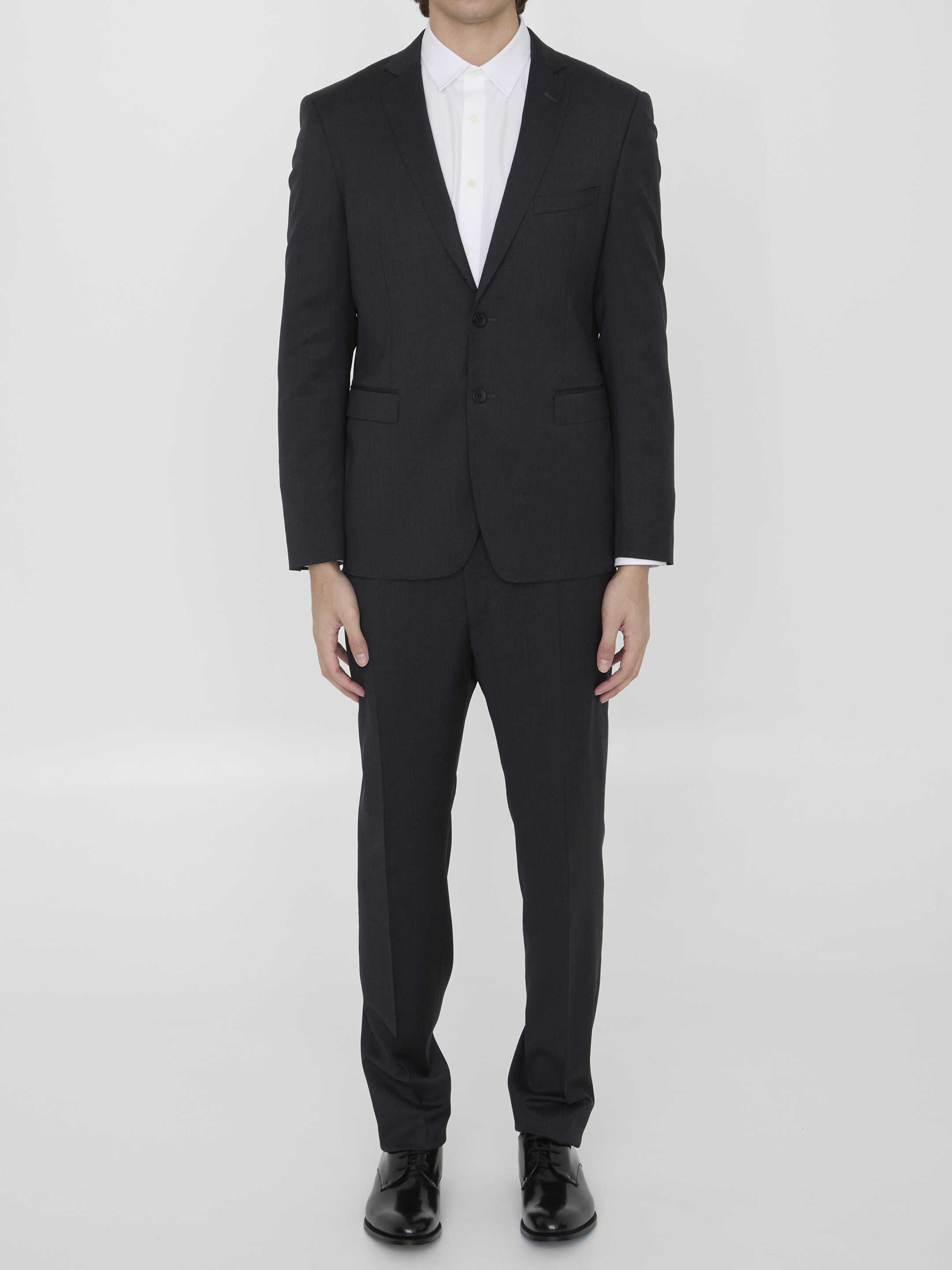 Tonello Two-Piece Suit In Wool GREY b-mall.ro