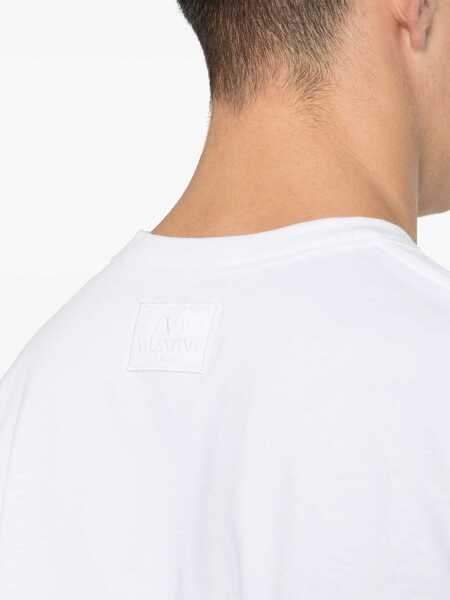 Tricouri Valentino Garavani Cotton T-Shirt WHITE Barbati (BM 12323961) 5