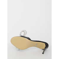 Sandale Dama - Sandale MACH & MACH Double Bow Mules BLACK Femei (BM 12324915) - B-mall.ro