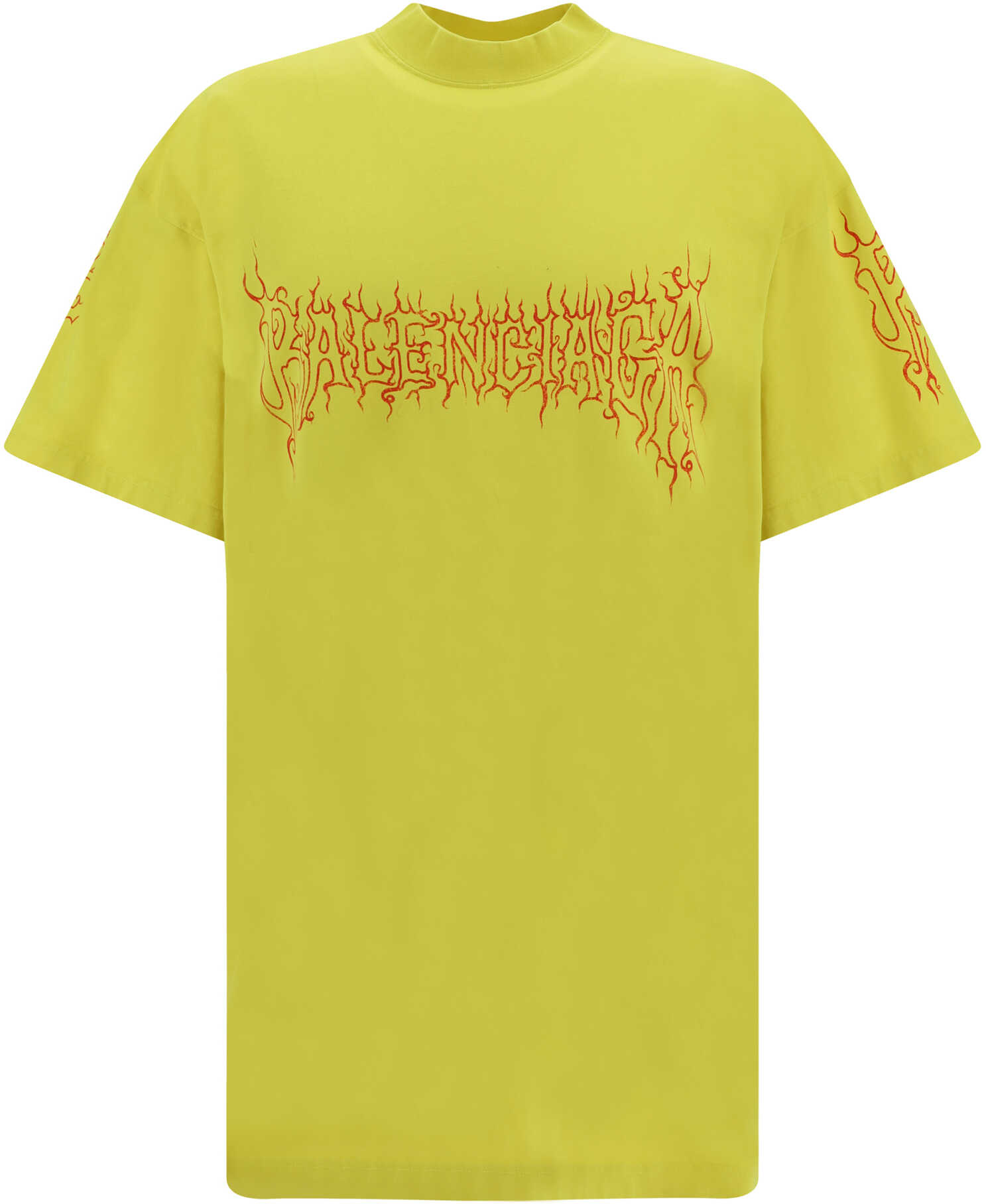 Balenciaga T-Shirt YELLOW/RED