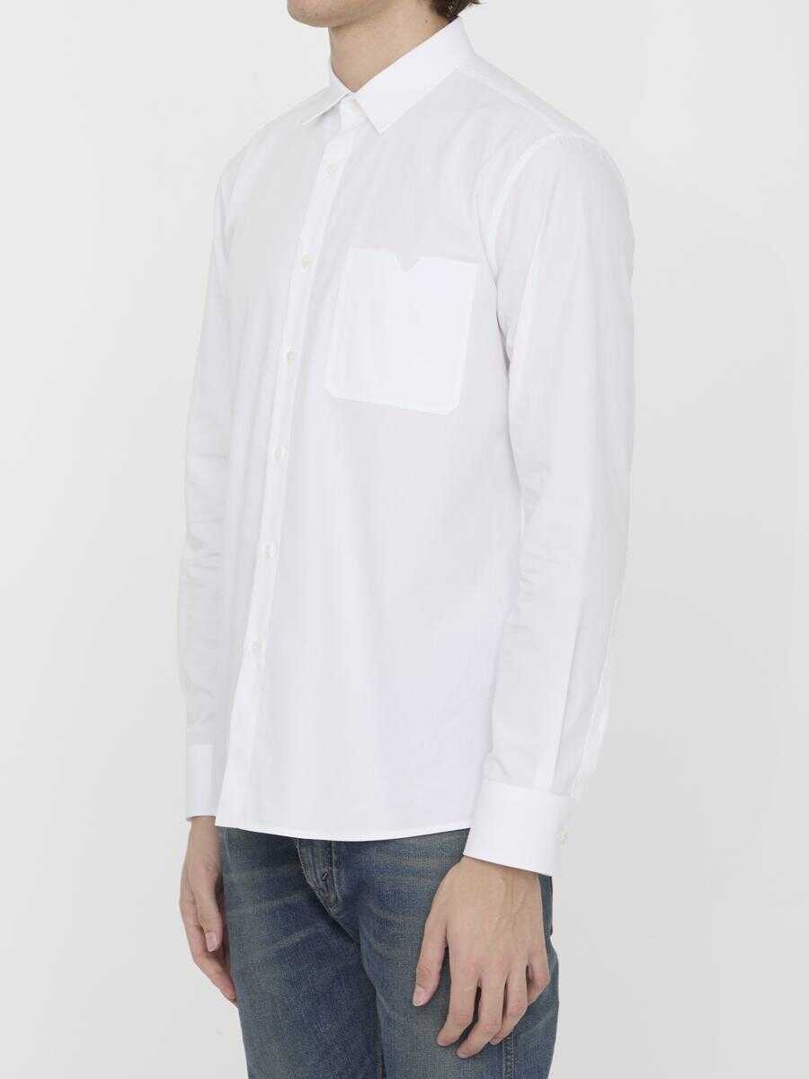 Camasi Valentino Garavani Cotton Shirt WHITE Barbati (BM 12327594) 2