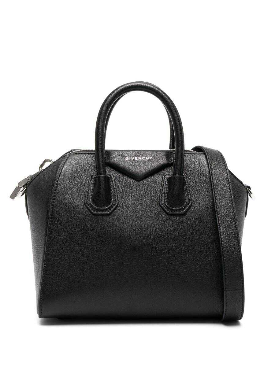 Givenchy GIVENCHY Antigona mini leather handbag BLACK