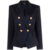 Sacouri Balmain Balmain Wool Double-Breasted Jacket