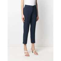 Imbracaminte Michael Kors Dama - Pantaloni scurti Michael Kors Blue Slim Crop Pants In Acetate Blend Woman BLUE Femei (BM 12332901) - B-mall.ro