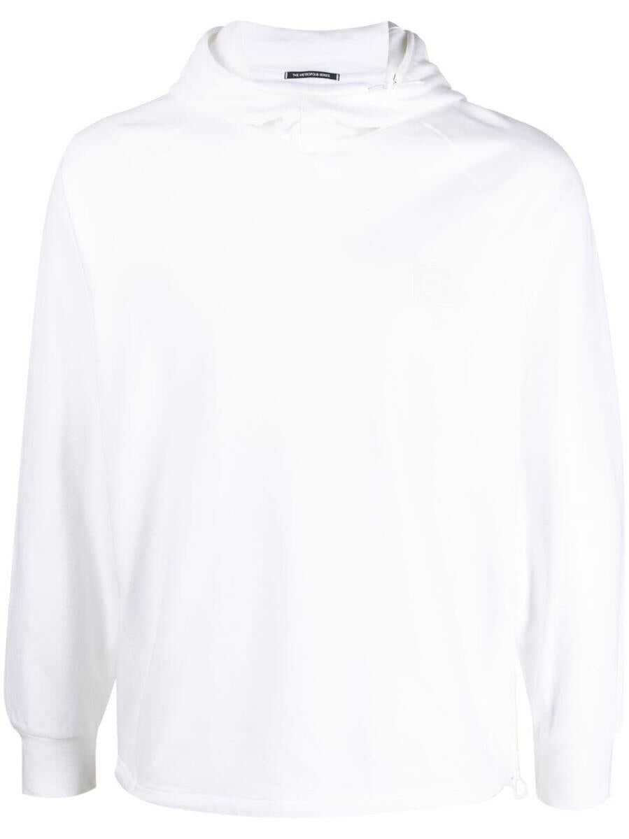 C.P. Company C.P. COMPANY MIXED HOODIE CLOTHING WHITE