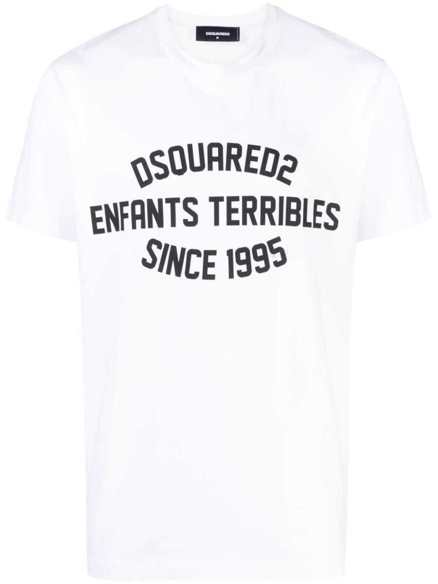 DSQUARED2 Dsquared2 T-shirts and Polos WHITE